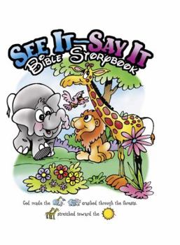 Hardcover See It -Say It Bible Storybook Book