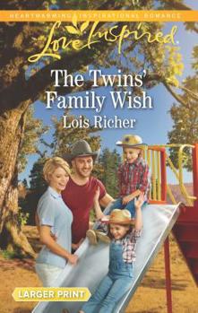 Mass Market Paperback The Twins' Family Wish [Large Print] Book