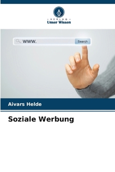 Paperback Soziale Werbung [German] Book