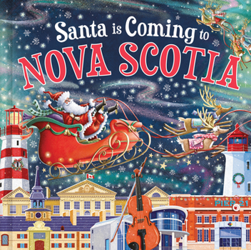 Hardcover Santa Is Coming to Nova Scotia Book