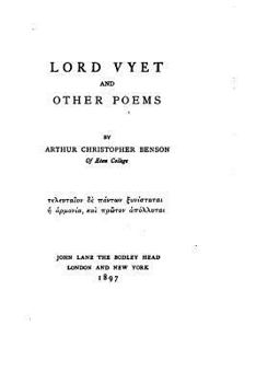 Paperback Lord Vyet and Other Poems Book