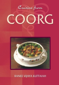 Paperback Cuisine From Coorg Book