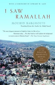 Paperback I Saw Ramallah Book