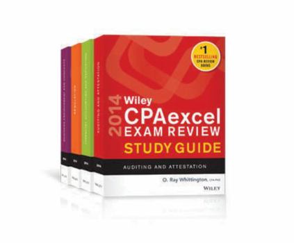 Wiley CPAexcel Exam Review Study Guide 4 Volume Set