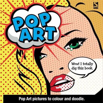 Paperback Pop Art (Adult Colouring/Activity) Book