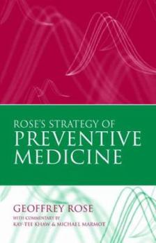 Paperback Rose's Strategy of Preventive Medicine Book