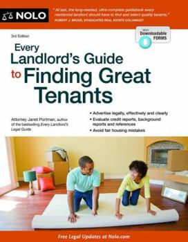 Paperback Every Landlord's Guide to Finding Great Tenants Book