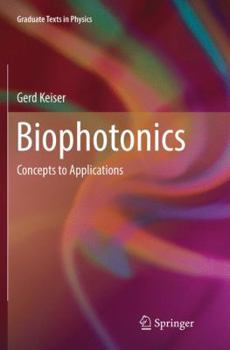 Paperback Biophotonics: Concepts to Applications Book