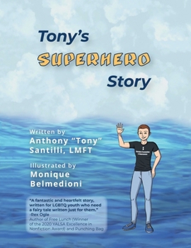 Paperback Tony's Superhero Story Book