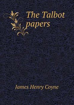 Paperback The Talbot papers Book