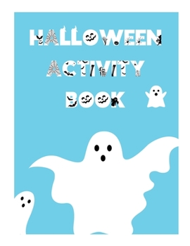 Paperback Halloween Activity Book: Tic Tac Toe Games Book