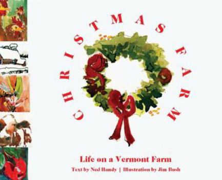 Hardcover On Christmas Farm Book
