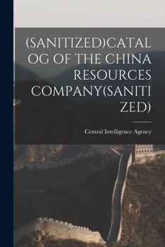 Paperback (Sanitized)Catalog of the China Resources Company(sanitized) Book