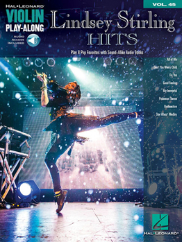 Paperback Lindsey Stirling Hits Violin Play-Along Volume 45 Book/Online Audio Book
