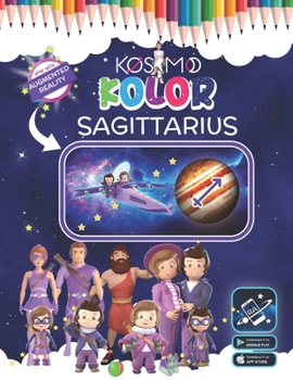 Paperback KosmoKolor Sagittarius Book