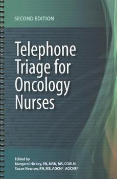 Spiral-bound Telephone Triage for Oncology Nurses Book