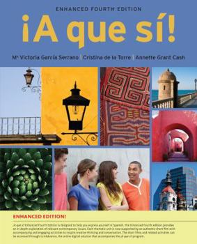 Paperback A Que Si!, Enhanced (with Ilrn Advance Printed Access Card) Book