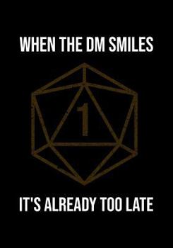 RPG Grid Paper Composition Book: Gaming Grid Paper: 4x4 (4 squares per inch, 0.25"x0.25"): When the DM smiles it's already too late
