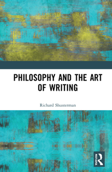 Hardcover Philosophy and the Art of Writing Book