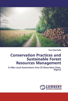 Paperback Conservation Practices and Sustainable Forest Resources Management Book