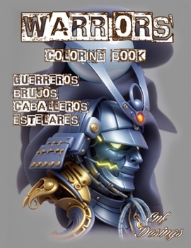 Paperback Warriors coloring book [Spanish] Book