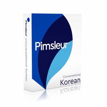Audio CD Pimsleur Korean Conversational Course - Level 1 Lessons 1-16 CD: Learn to Speak and Understand Korean with Pimsleur Language Programs Book
