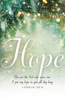 Loose Leaf Hope Image Advent Bulletin (Pkg of 50) Book