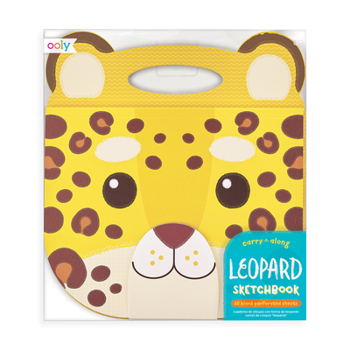 Office Product Animal Carry Along Sketchbook - Leopard [Multiple Languages] Book