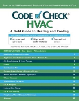 Spiral-bound Code Check HVAC: An Illustrated Guide to Heating and Cooling Book