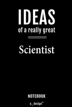 Notebook for Scientists / Scientist: awesome handy Note Book [120 blank lined ruled pages]