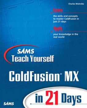 Paperback Sams Teach Yourself Macromedia Coldfusion in 21 Days Book