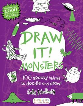 Paperback Draw It! Monsters: 100 Spooky Things to Doodle and Draw! Book