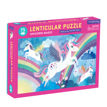 Misc. Unicorn Magic 75 Piece Lenticular Puzzle Book