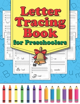 Paperback Letter Tracing Book for Preschoolers Book