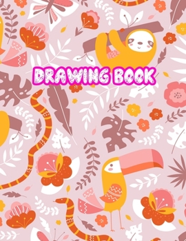 Drawing Book: Large Sketch Notebook for Drawing, Doodling or Sketching: 110 Pages, 8.5" x 11" Sketchbook ( Blank Paper Draw and Write Journal ) - Cover Design 099240