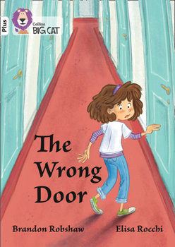 Paperback The Wrong Door: Band 10+/White Plus Book