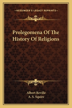 Paperback Prolegomena Of The History Of Religions Book