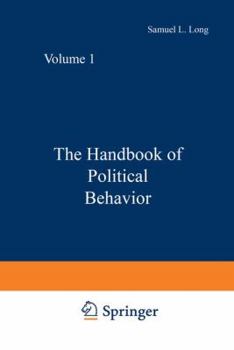 Paperback The Handbook of Political Behavior: Volume 1 Book