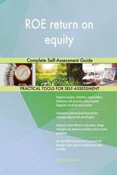 Paperback ROE return on equity Complete Self-Assessment Guide Book