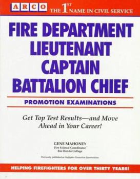 Paperback Fire Department Lieutenaut, Captain, Battalion Chief: Promotion Examinations Book