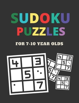 Paperback Sudoku Puzzles for 7-10 year [Large Print] Book