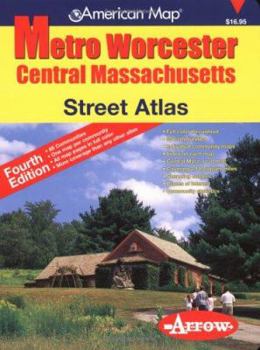 Metro Worcester Central Massachusetts Street Atlas