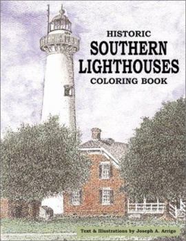 Paperback Historic Southern Lighthouses Coloring Book