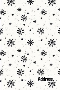Address.: Address Book. (Christmas Edition Vol. 26) Glossy And Soft Cover, Large Print, Font, 6" x 9" For Contacts, Addresses, Phone Numbers, Emails, Birthday And More.