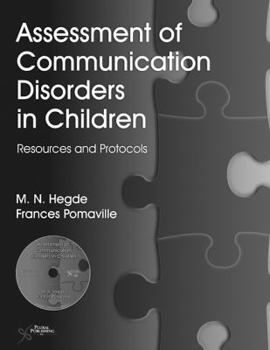 Paperback Assessment of Communication Disorders in Children: Resources and Protocols Book