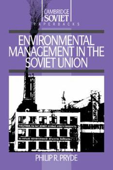 Paperback Environmental Management in the Soviet Union Book