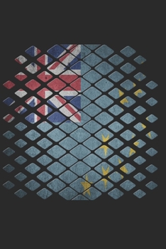 Paperback Tuvalu Notebook: Tuvalu Notebook - college book - diary - journal - booklet - memo - composition book - 120 sheets - Dot Grid paper 6x9 Book