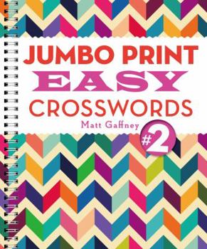 Paperback Jumbo Print Easy Crosswords #2 Book