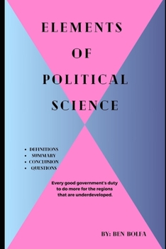 Paperback Elements of Political Science Book
