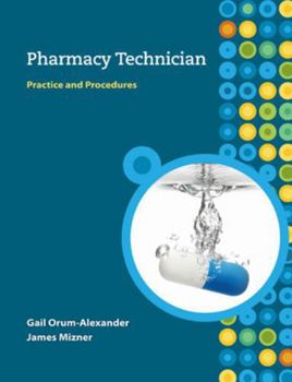 Paperback MP Pharmacy Technician: Practice and Procedures W/Student CD [With CDROM and Flash Cards] Book